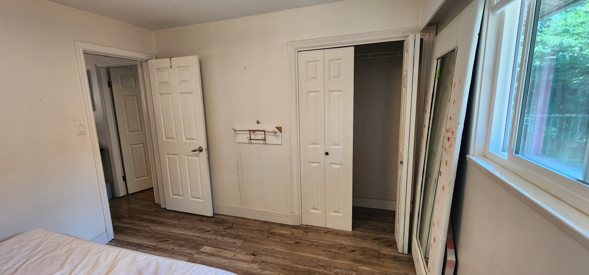 Closet before renovation