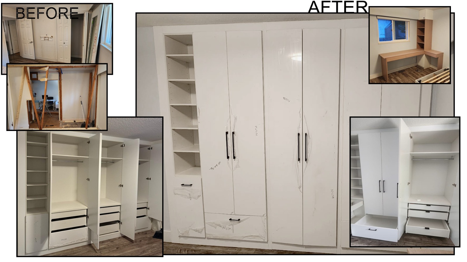 Custom Closets, Built-in Storage & Cabinetry project 8 — Coquitlam, BC