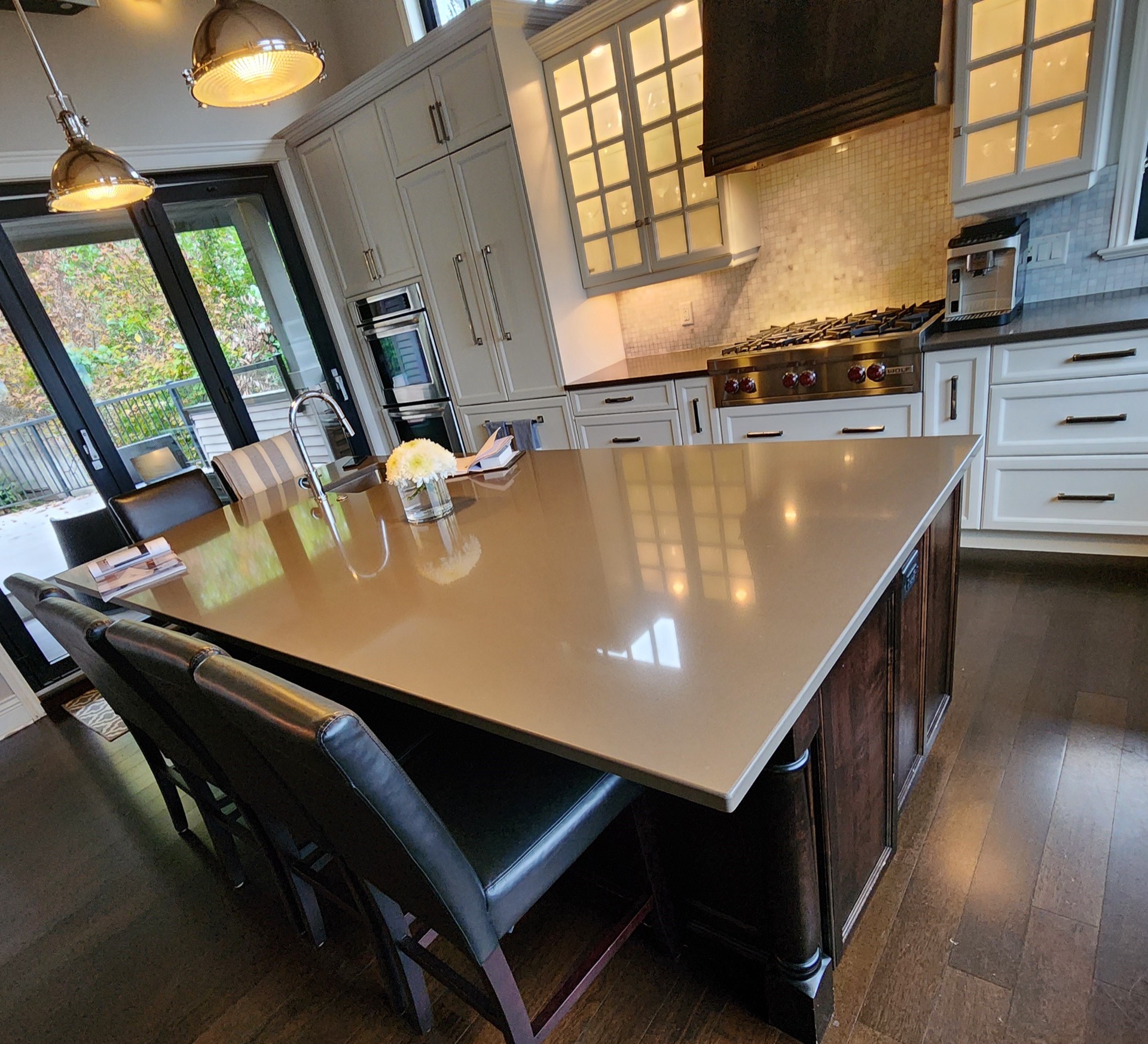 Countertop after replacement