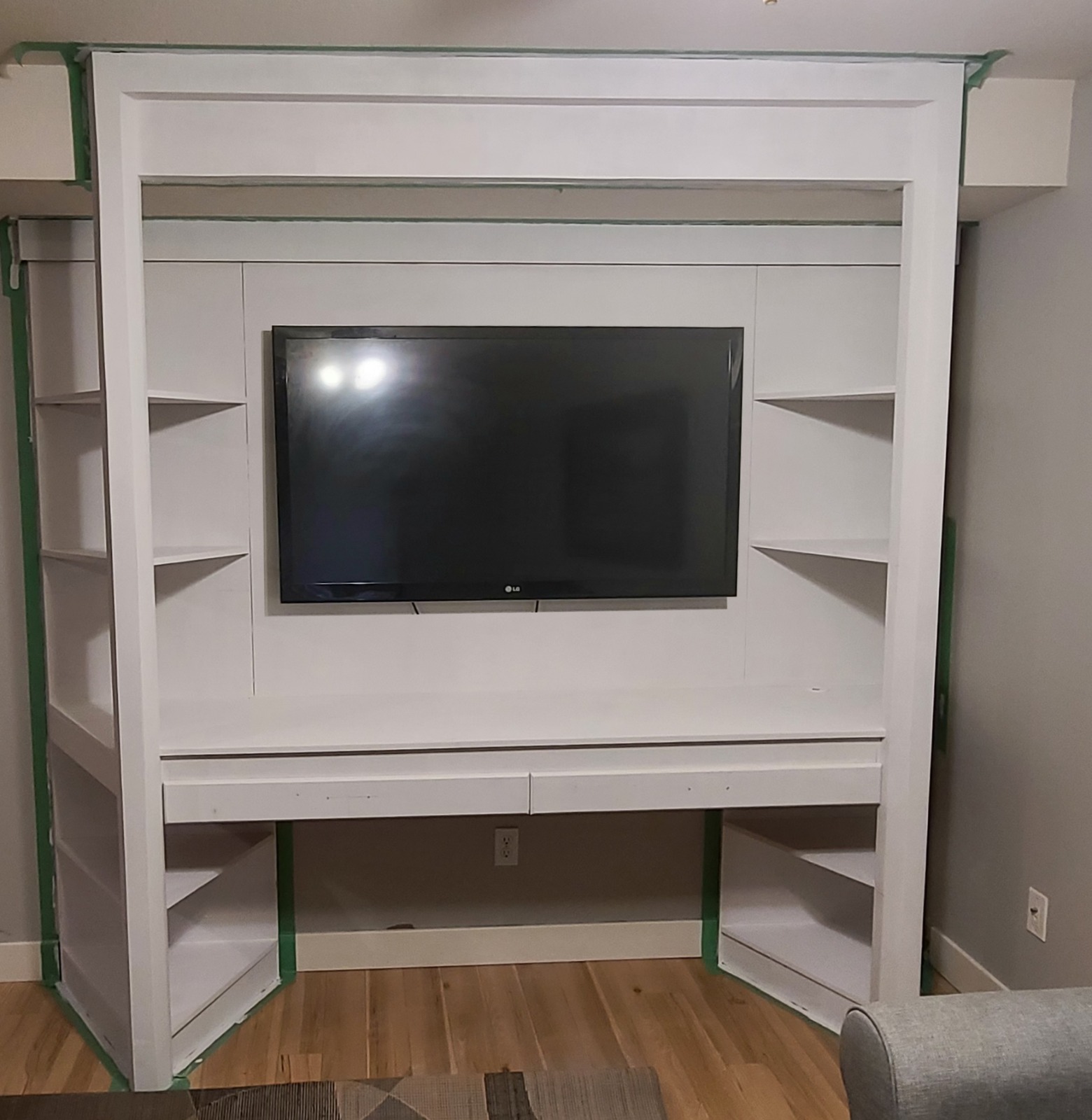 Fireplace, TV Walls & Foyer project 1 — Coquitlam, BC