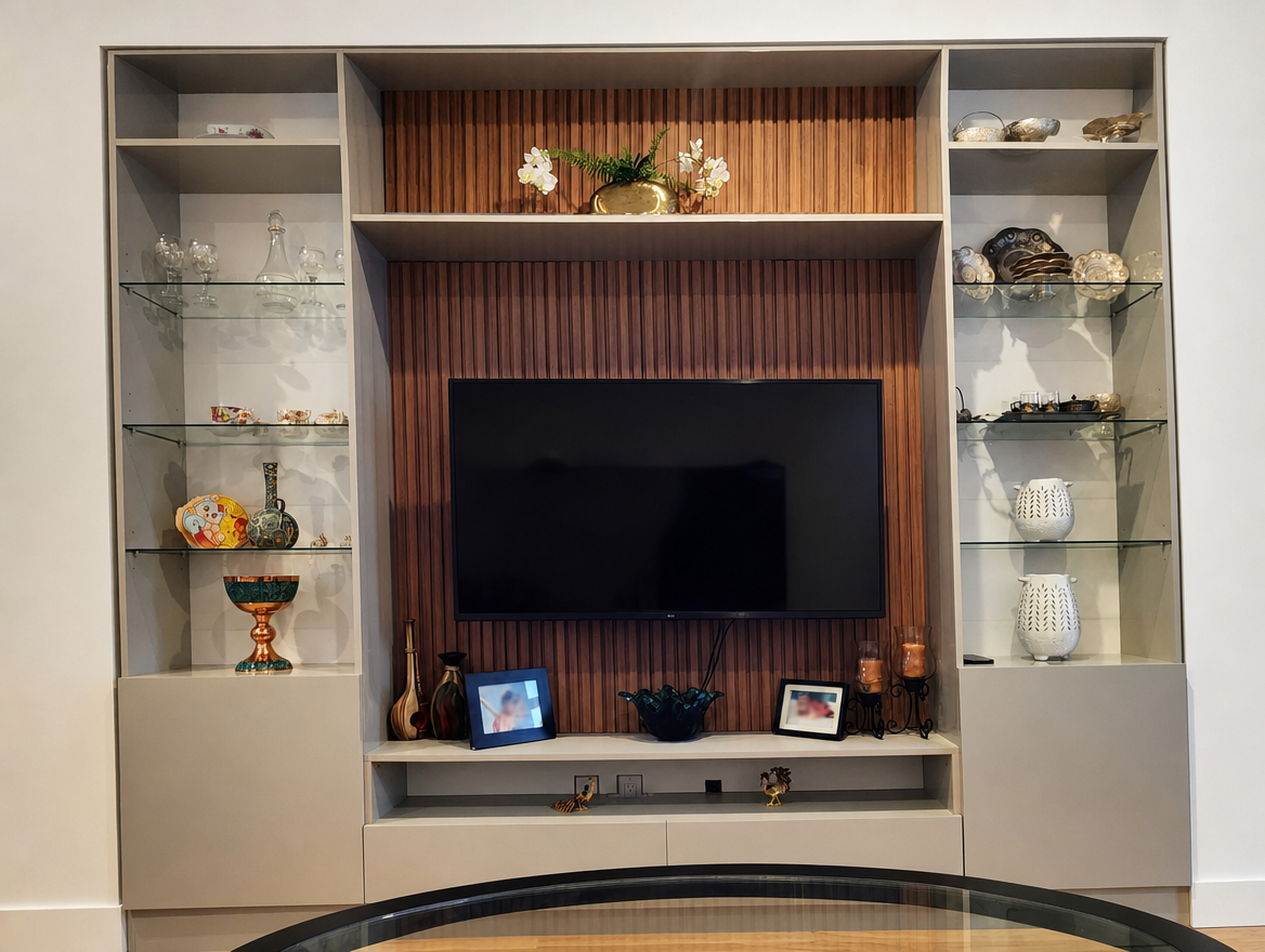 Fireplace, TV Walls & Foyer project 2 — Coquitlam, BC