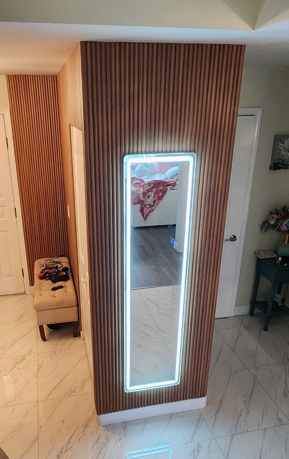Fireplace, TV Walls & Foyer project 3 — Coquitlam, BC