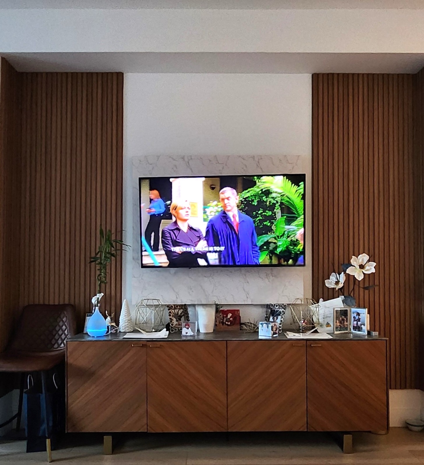 Fireplace, TV Walls & Foyer project 4 — Coquitlam, BC