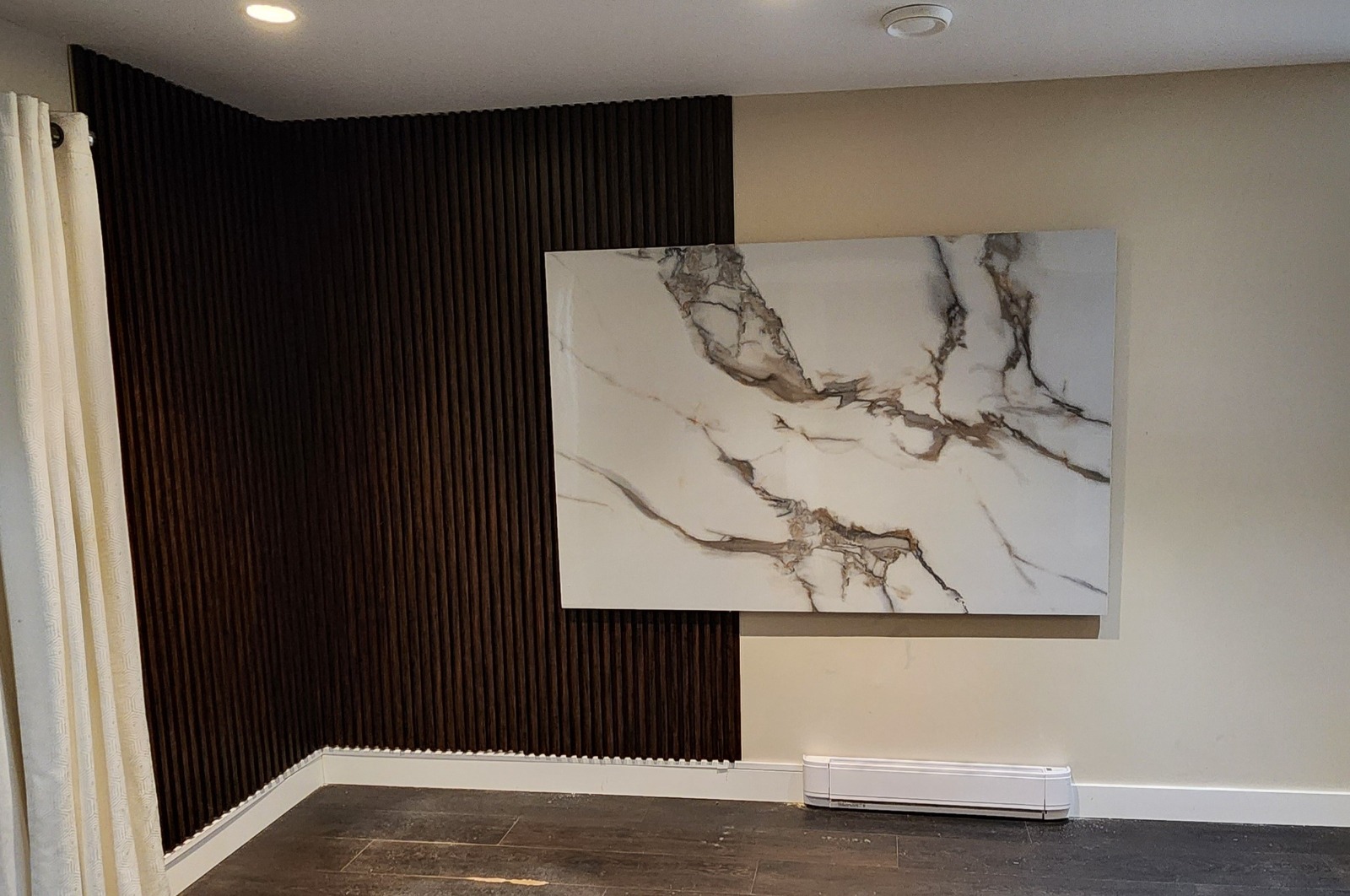 Fireplace, TV Walls & Foyer project 5 — Coquitlam, BC