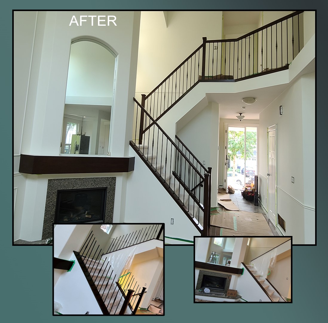 Glasswork & Railing project 10 — Coquitlam, BC