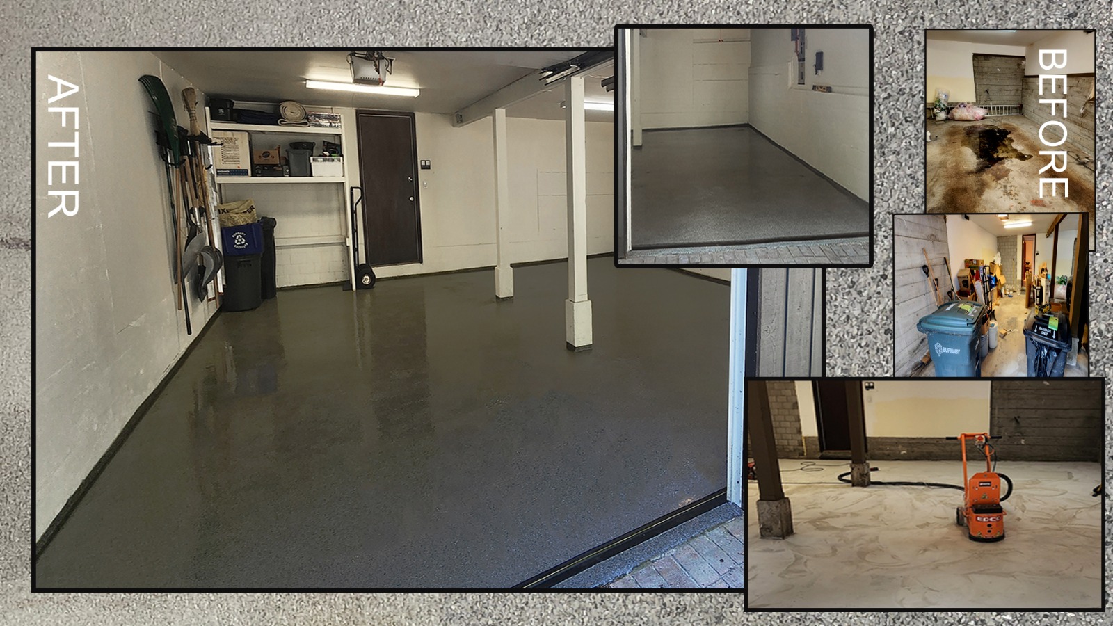 Garage Floors, Epoxy & More project 4 — Coquitlam, BC