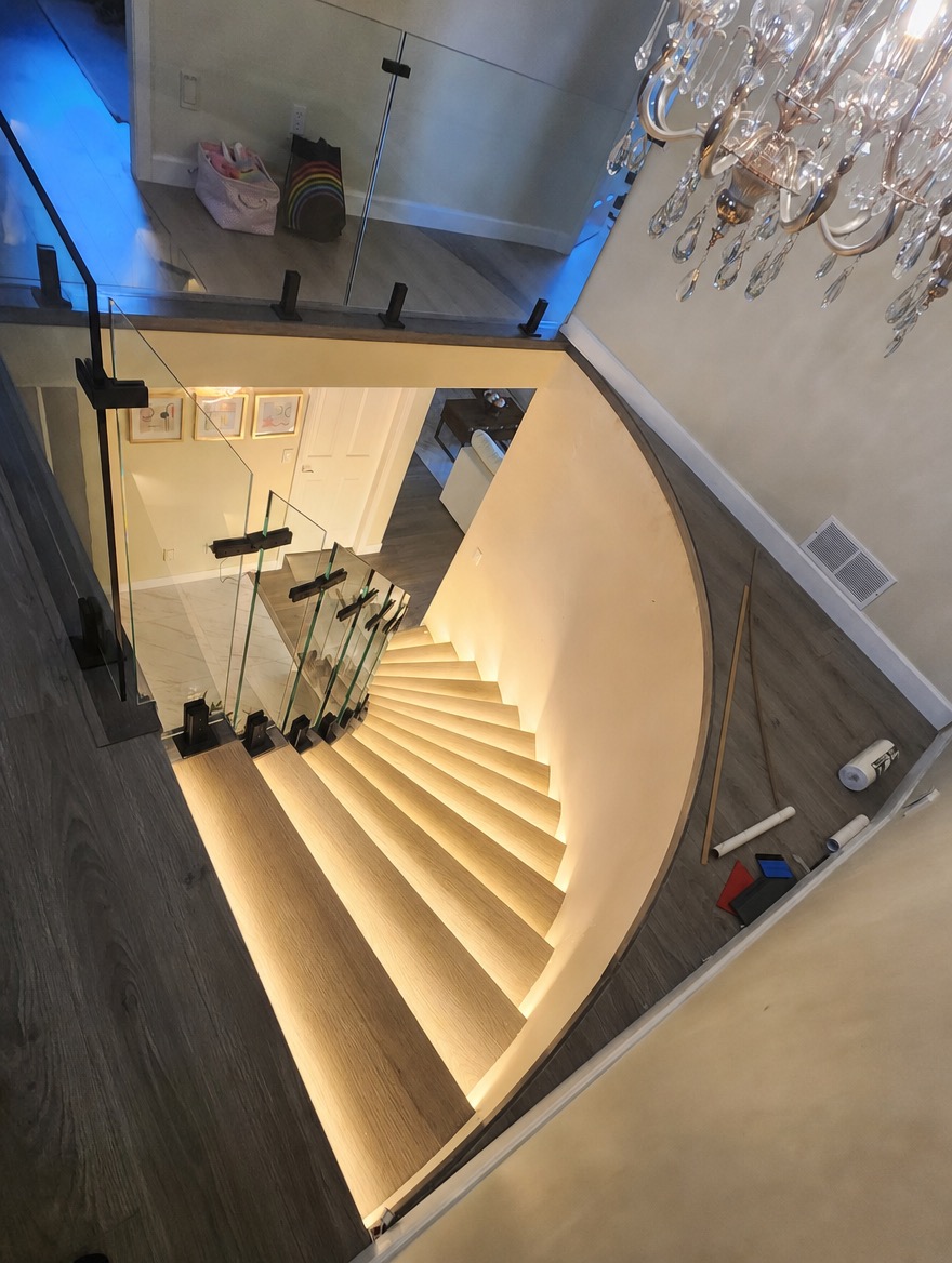 Glasswork & Railing project 8 — Coquitlam, BC
