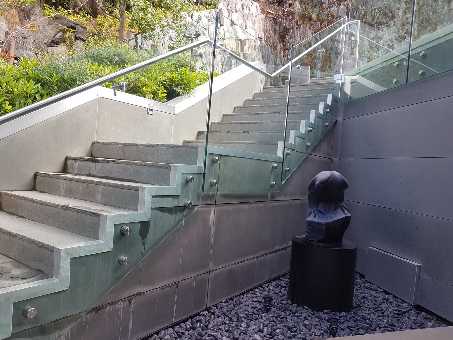 Glasswork & Railing project 9 — Coquitlam, BC